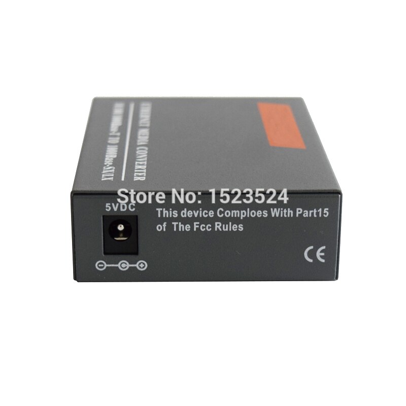 HTB-GS-03 A & B 3pairs Gigabit Fiber Optische Media Converter 1000Mbps Single Mode Enkele Vezel SC Poort Externe voeding