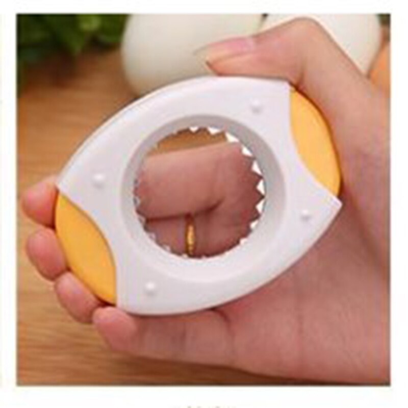 Ouvreur de coquille d&#39;œuf à la coque, outil essentiel pour la maison Gadget de cuisine fiable de: YELLOW