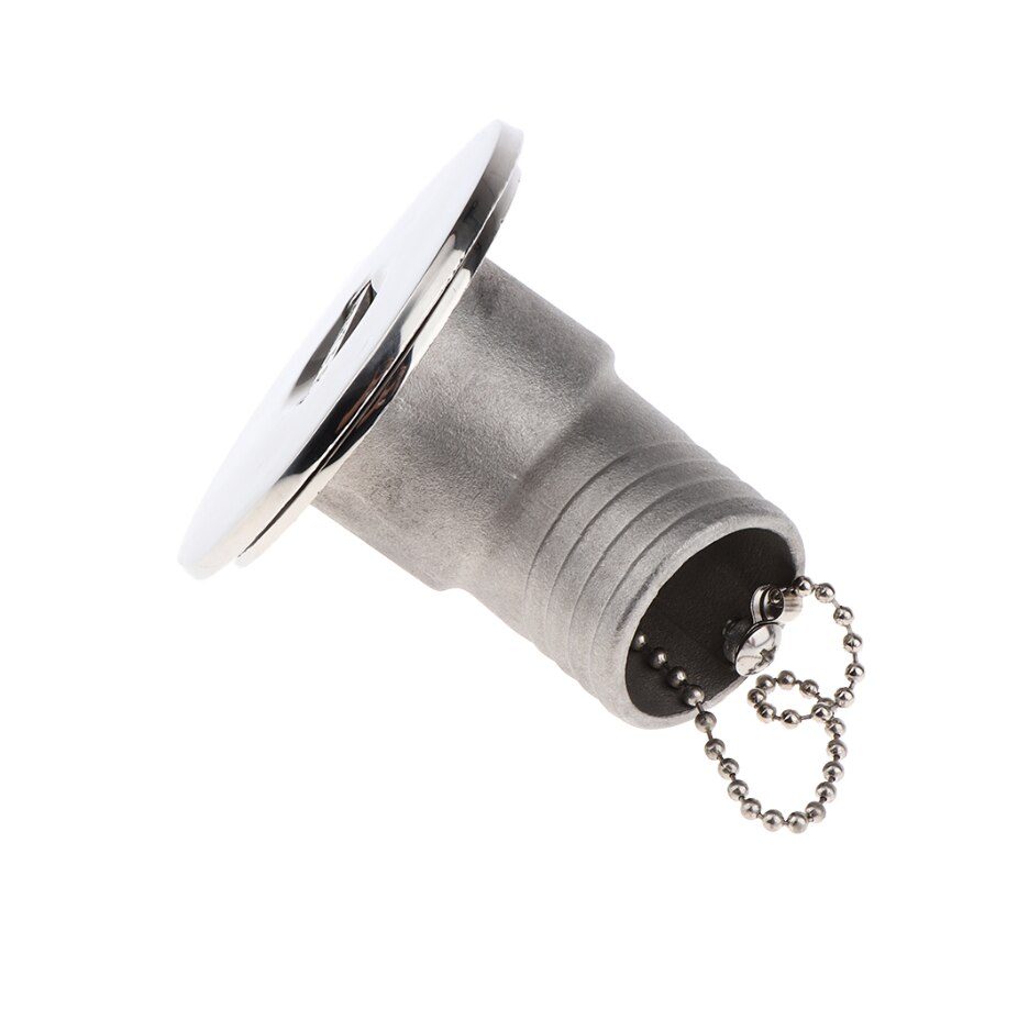 ISURE MARINE Grade Stainless Steel Hardware Boat Deck Water Filler 1-1/2" 45 Degree