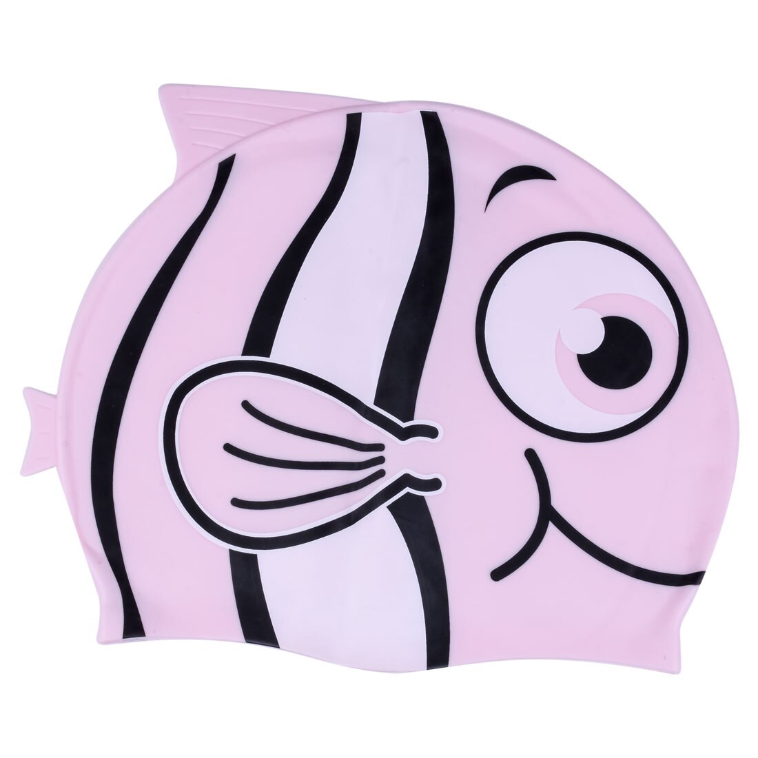 Gorros de natación con dibujos animados para niños, gorro de piscina impermeable, protección para las orejas, sombrero de buceo de silicona para niño y niña