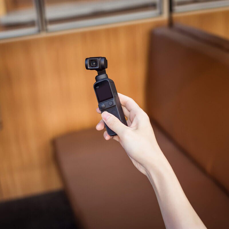 Original DJI Pocket 2 Wide-Angle Lens FOV increases to 110° with no distortion Equivalent focal length increases to 15mm