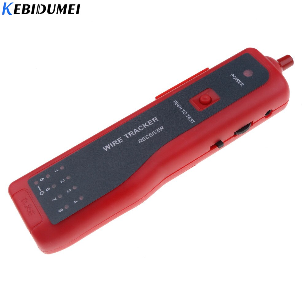 Kebidume cat 5 rj45 ethernet-lan-netzwerkkabeltester, detektor,  rj11- telefon-telefonkabel-tracker, diagnose-tonleitungsfinder