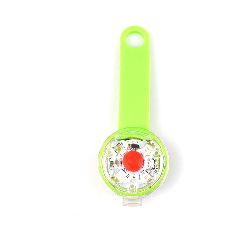 Collier lumineux LED avec chargeur USB pour chien, pendentif de nuit, accessoires Anti-perte, étiquette lumineuse pour chien: Green