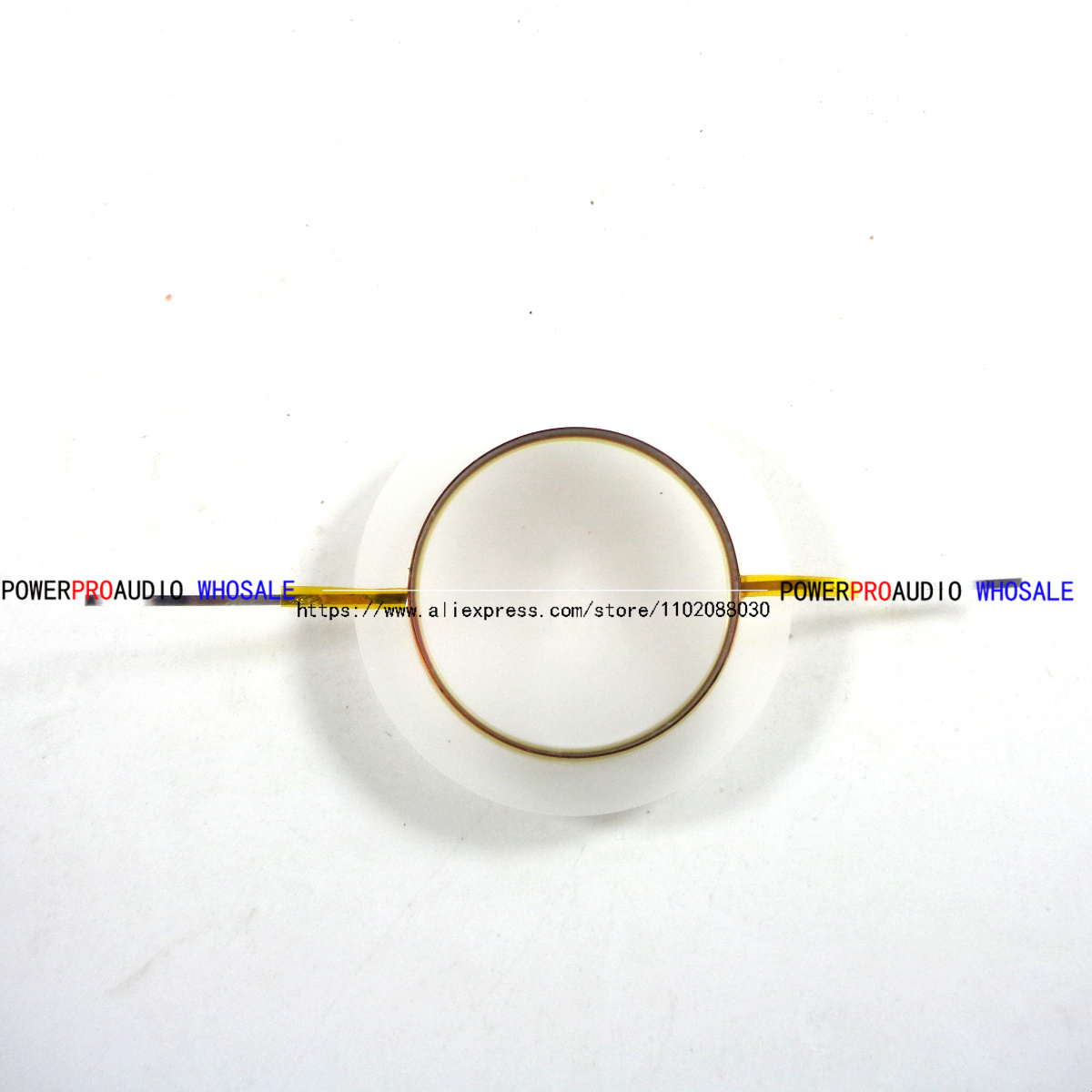 10pcs 44.4mm DE250-8 DE160-8 Treble Voice Coil Milk white film 44.5 core copper clad aluminum coil Speaker Repair film