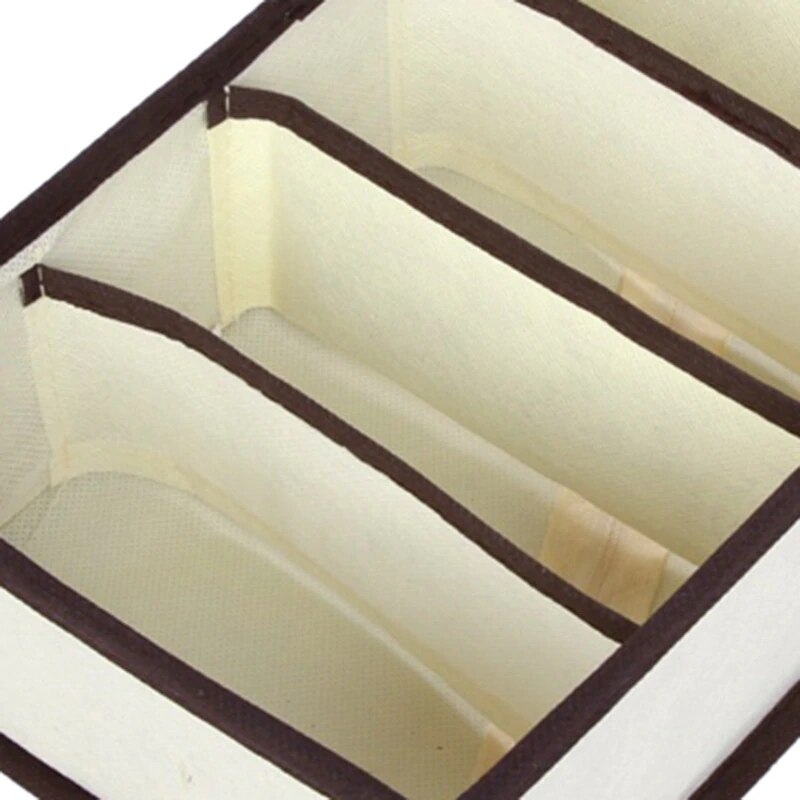Unterwäsche Bh Veranstalter Lagerung Kasten Beige Schublade Schrank Organisatoren Boxen Für Unterwäsche Schal Socken Veranstalter