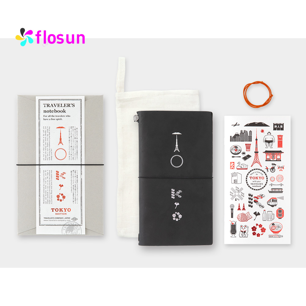 Travelers fabbrica TFA tokyo Taccuino da viaggio in edizione limitata – Diario elegante per gli appassionati di avventure, scrittura fluida