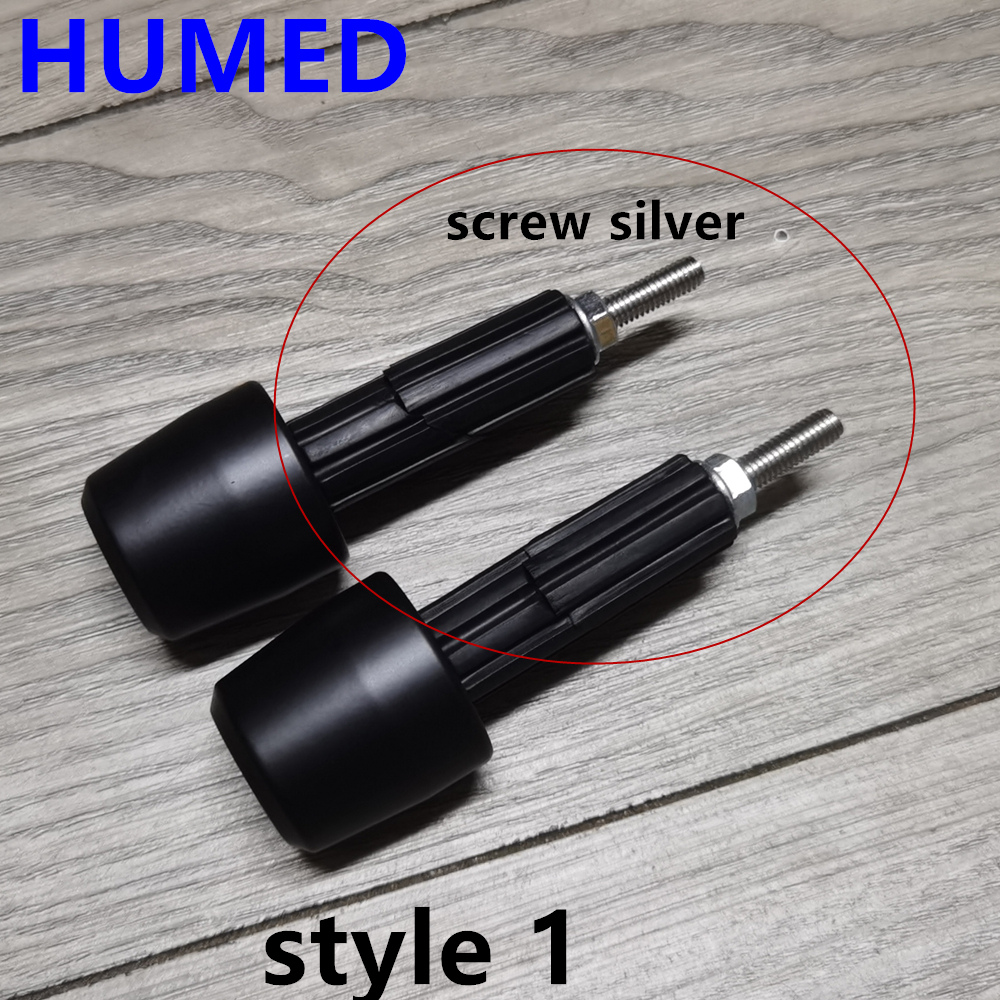 7/8"22mm Universal Motorcycle Handle Bar Grips Ends Handlebar Counterweight Cap Plug Slider for CG125GN 400X800X500F 450SR: army green