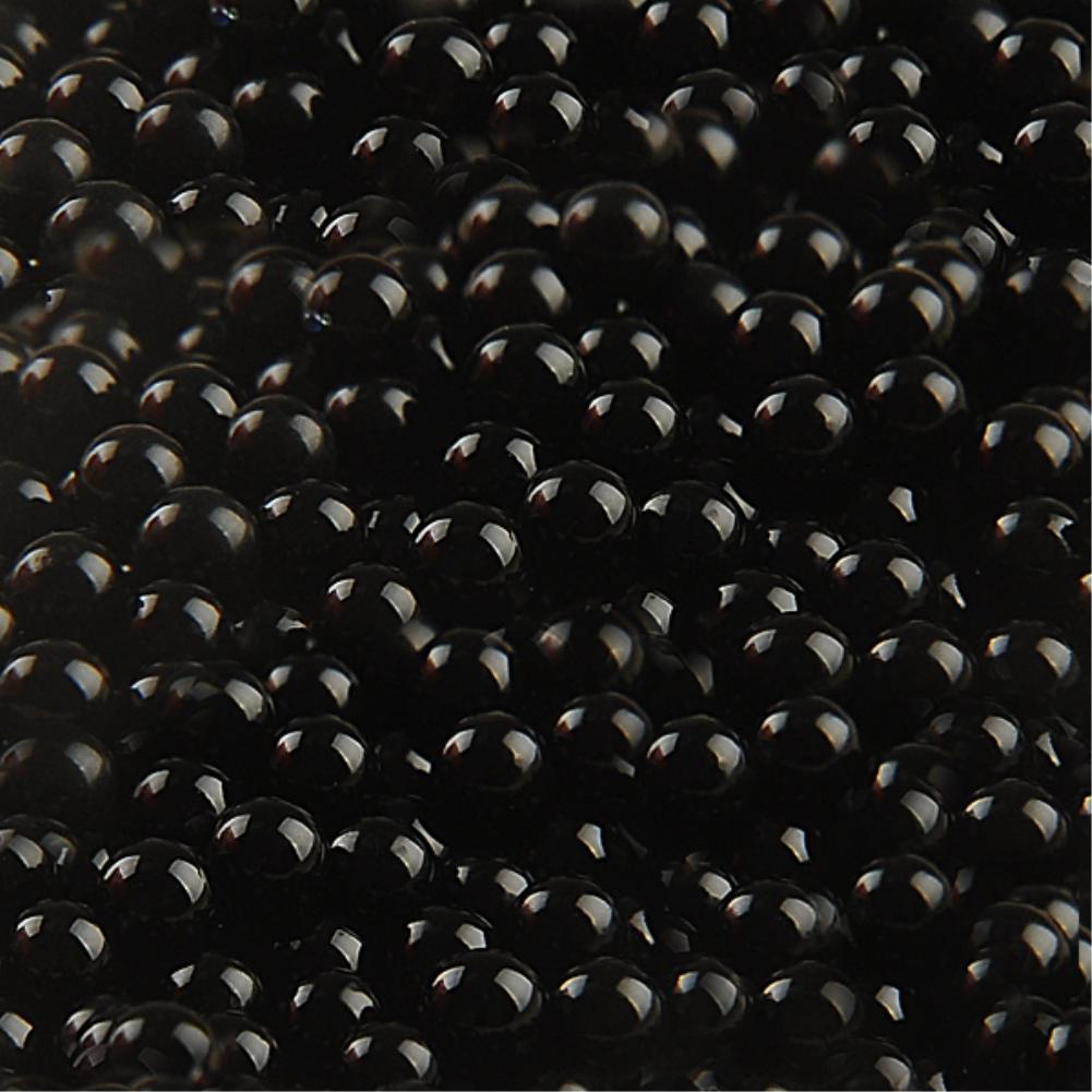 2,5mm 100g Perle bilden Kristall Boden Schlamm Hydrogel Gel Gelee Wachsenden funkeln Kugeln Wasser Perlen einstellen Hochzeit Hause Dekor Dünger: Schwarz