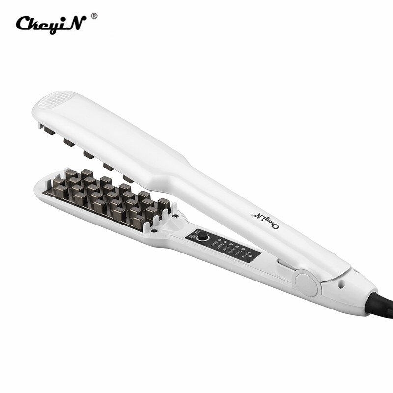 CkeyiN-Rizador de pelo esponjoso, plancha voluminizadora, rizador de pelo con ondas pequeñas, herramientas de estilismo para el cabello