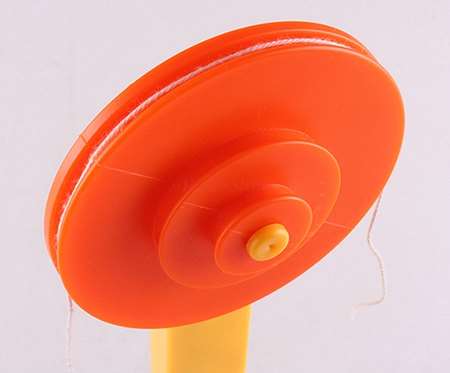 Physikalischen Experiment ausrügestochen Rad achse und halterung modell elementar wissenschaft physik Experiment ausrügestochen Kindergarten