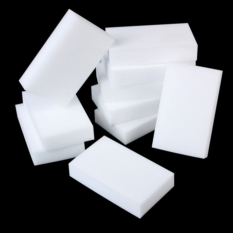 10/20Pcs Multi-function Magic Melamine Sponge Eraser Cleaner Cleaning Sponges Kitchen Bathroom 100x60x20mm