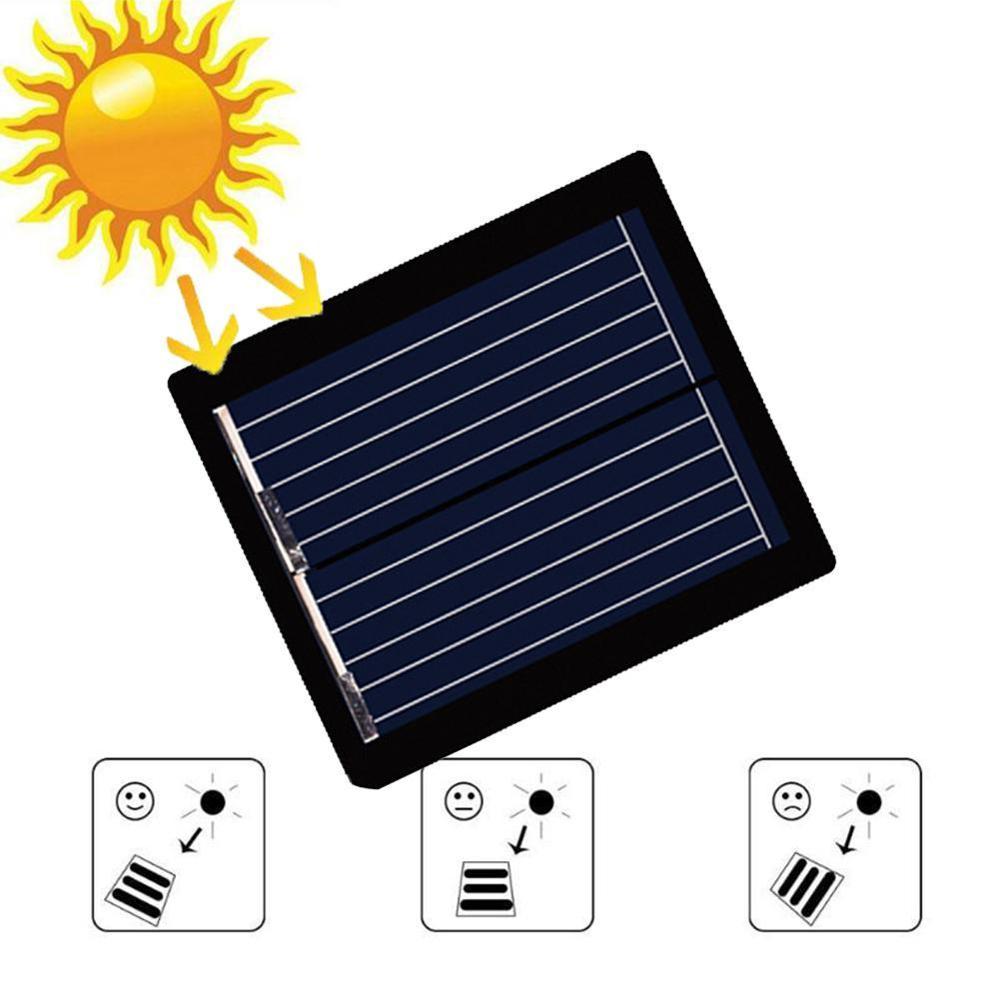5 stk 1v diy mini solcellepanel modul system batterilader til mobiltelefon