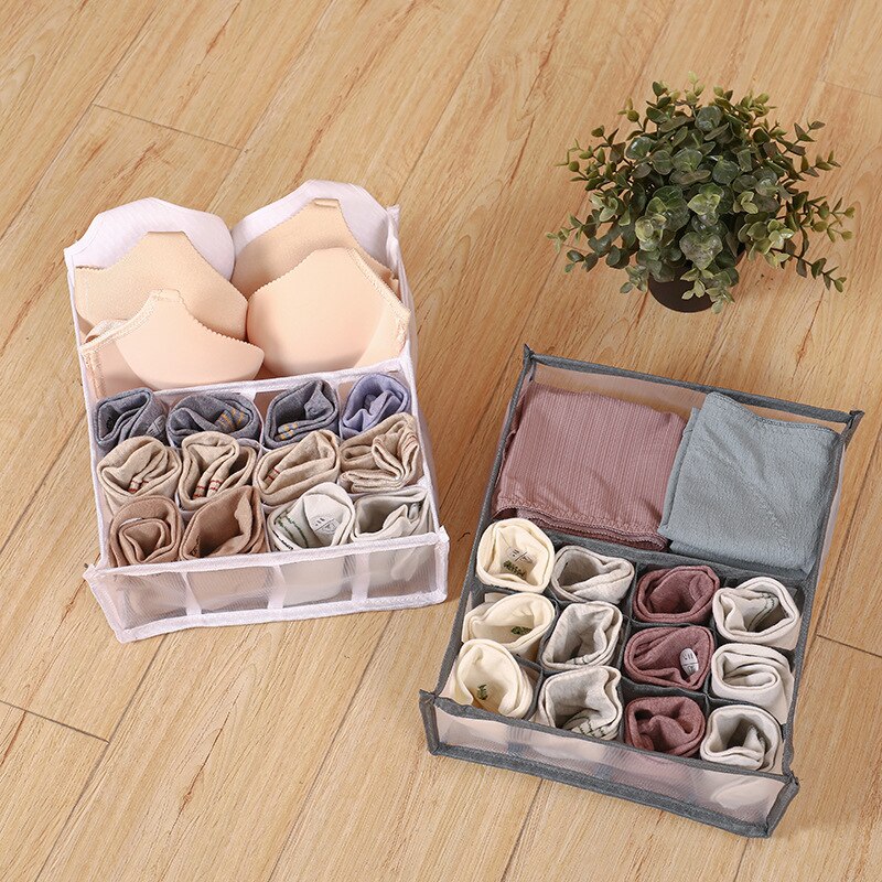 Foldable Drawer Organizer Closet Organizer For Underwear Socks Home Cabinet Divider Storage Box Storage Organizer 2022