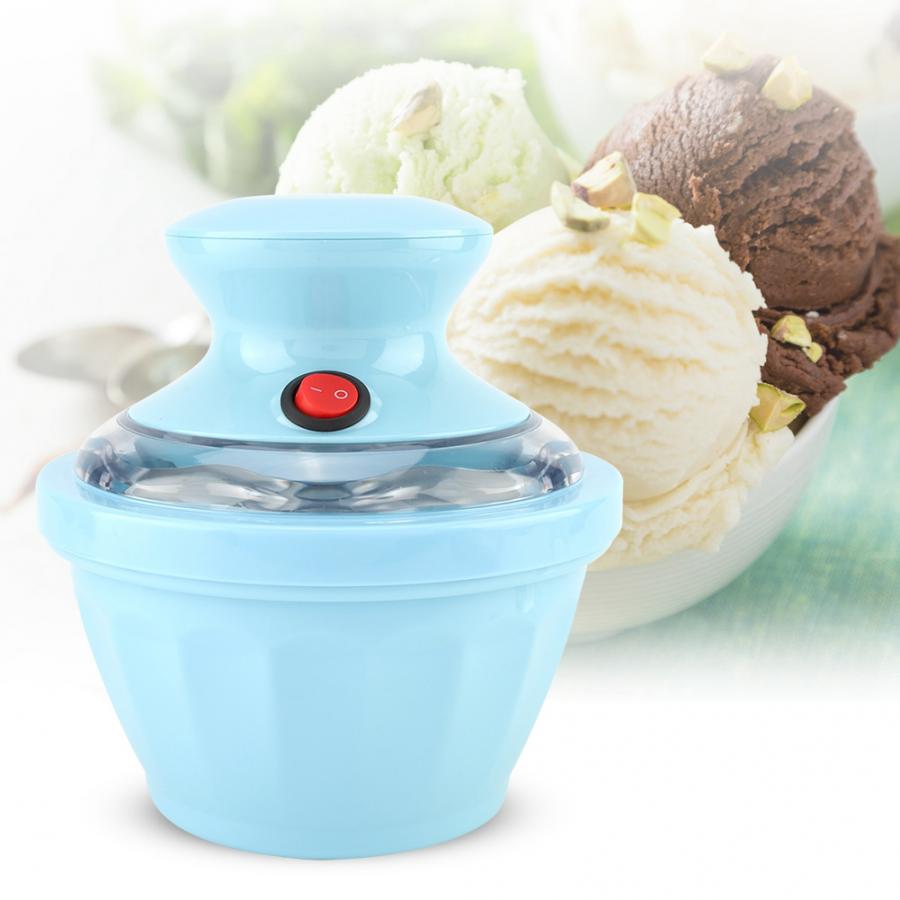 Household Ice Cream Machine Mini Portable Ice Cream Maker Automatic Fruit Ice Cream Making Machine