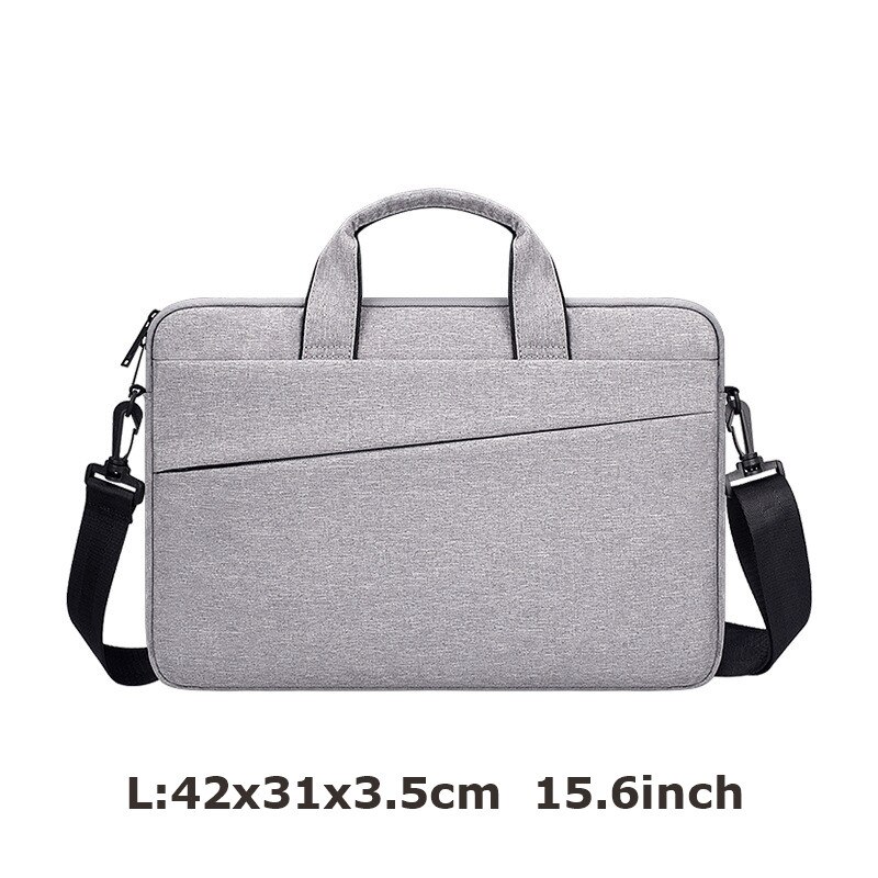 Funda impermeable para ordenador portátil, maletín de 13,3, 14, 15,6 pulgadas, bolsa de hombro para Macbook Pro, Acer, Xiaomi, Lenovo ho, Asus: 3-L