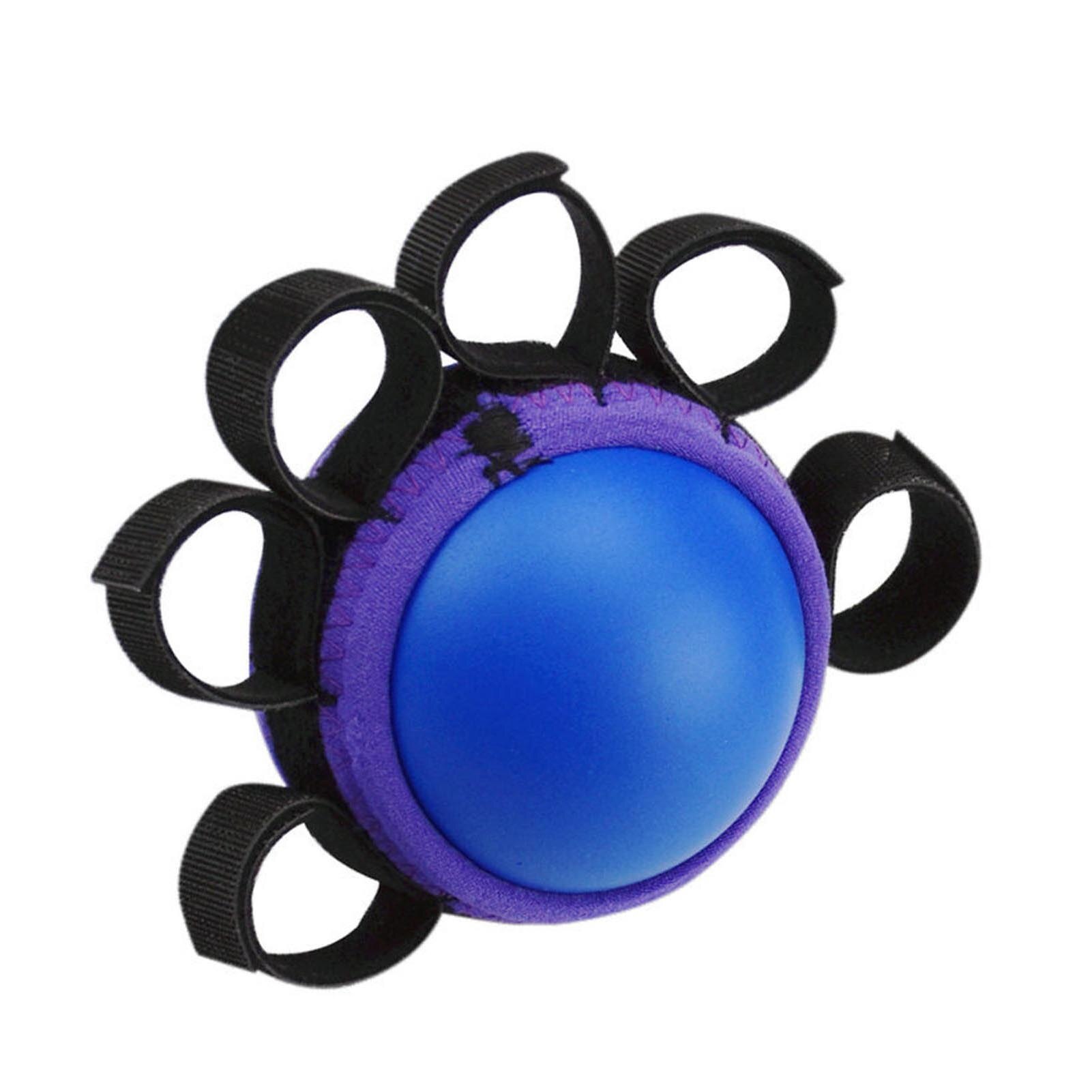 Five-finger Hand Grip Exerciser PU Elastic Grip Ball Strengthener Wrist Muscle Strength Recovery Training Equipment Fitness