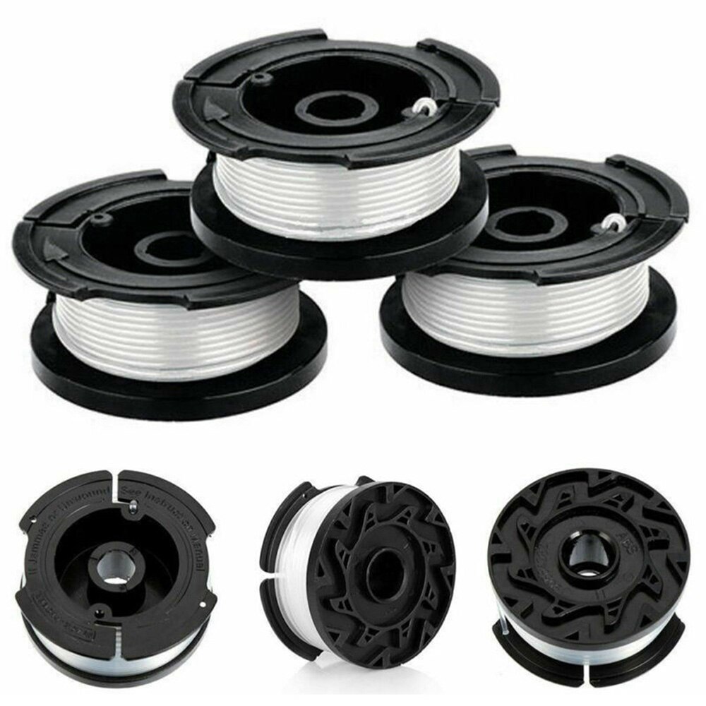 3Pcs Spool En Lijn Voor Black &amp; Decker GLC3630L GLC3630L20 GLC120 GLC13 GLC14 GL430S GL4525 GL5028 GL530 GL540