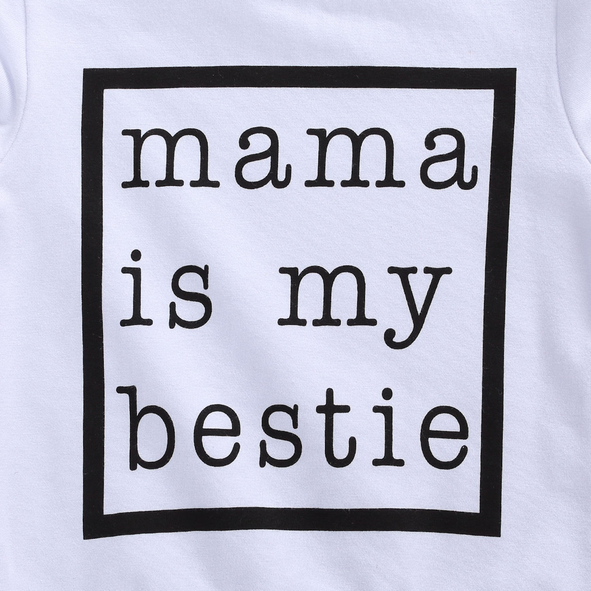 0-24M Newborn Baby Boy Girl Sweatshirt Baby Boy Autumn Spring Black White Letter Print Long Sleeve Tops Sweatshirt