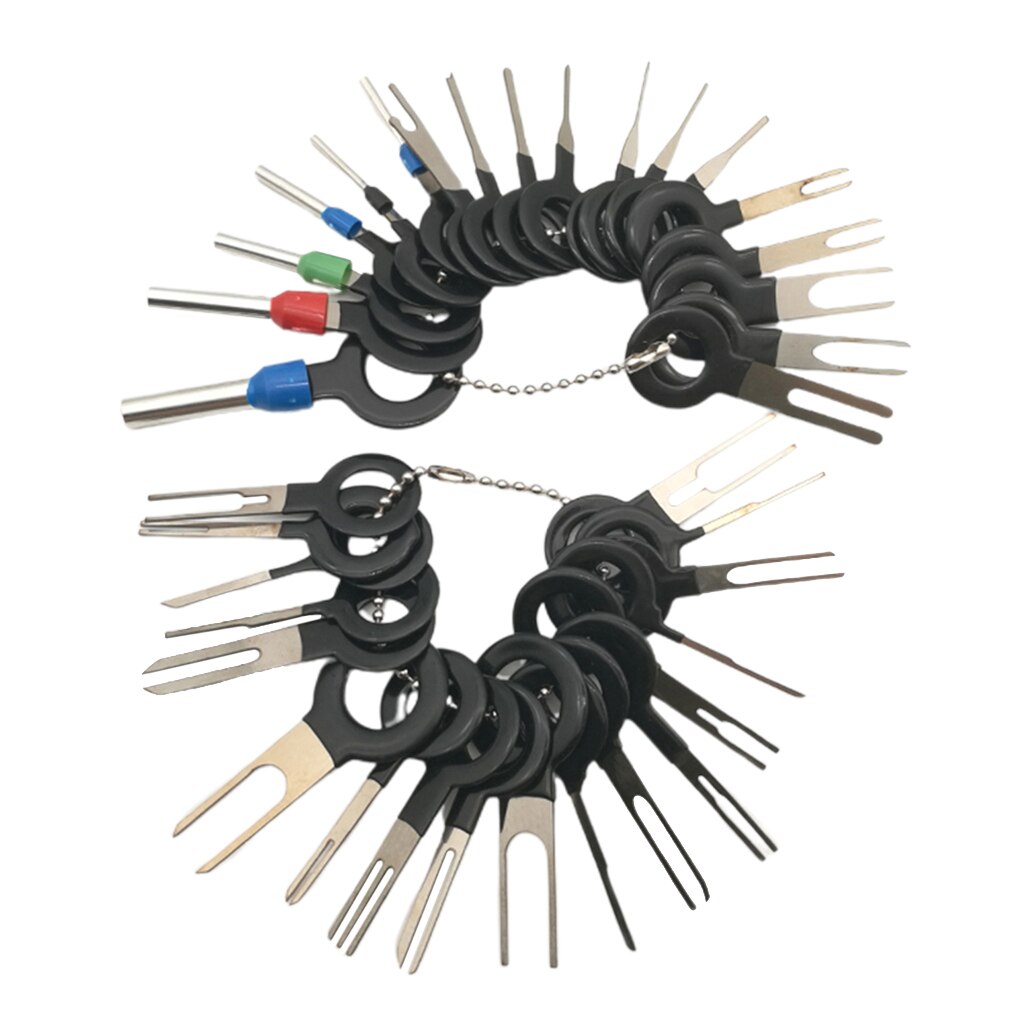 36 stücke Auto Terminal Entfernung Bausatz Verdrahtung crimpen Stecker Stift Auszieher Abzieher Terminal Reparatur Werkzeug