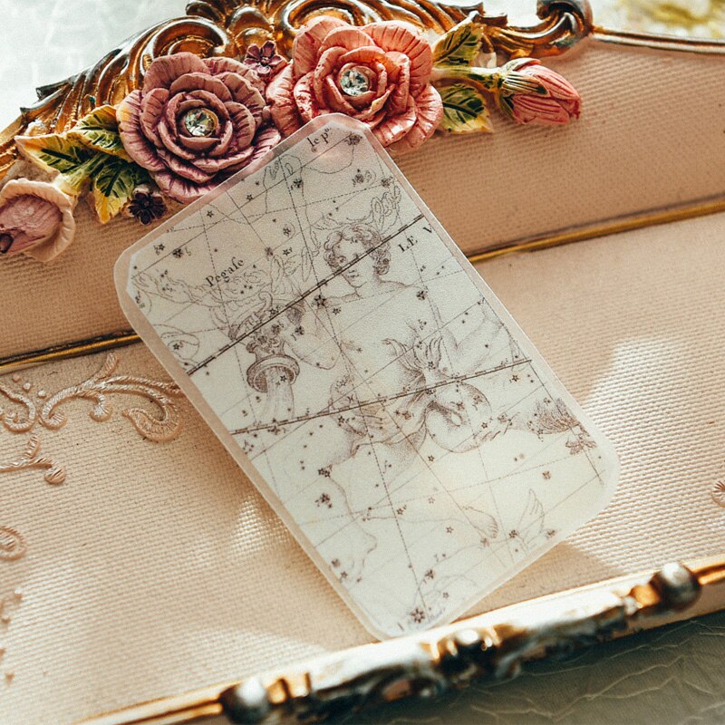 60 st växter velängpapper klistermärken för diy bullet skräp journal planerare scrapbook scrapbooking kort