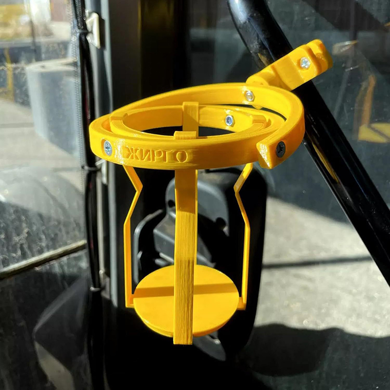 Gyroscopic Cup Holder 3D Printed Motorcycle Drink Holder No Spill Self Leveling Cup Holder Clamp Adjustable Hanging Cup Holder