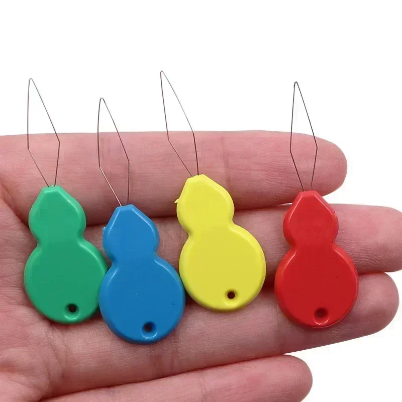 Enhebrador de agujas, inserción de puntadas, máquina de coser de bolsillo Manual para el hogar, agujas de bucle de alambre de plástico, enhebrador de costura, herramientas de costura