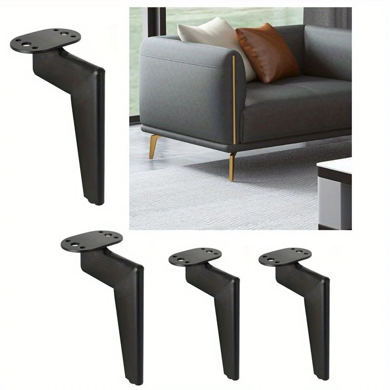 4 stuks 15 cm moderne lichte luxe hardware meubelaccessoires matte metalen poten meubelaccessoires populaire producten bankpoten