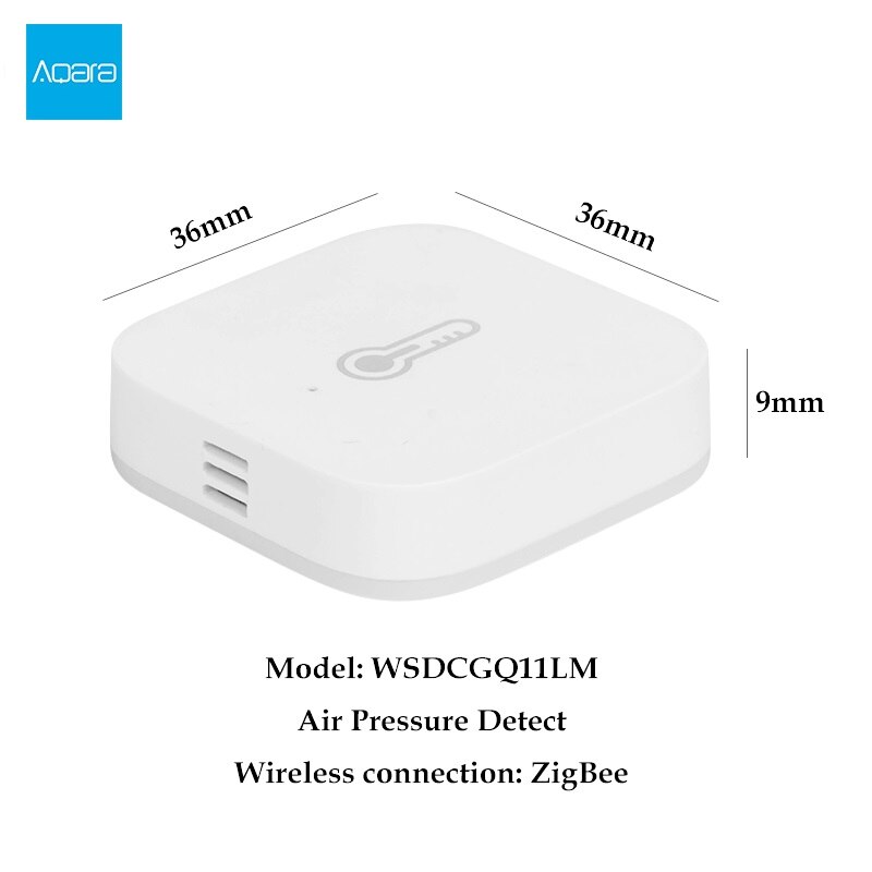 Xiaomi Mijia Temperature Humidity Sensor Aqara Smart Air Pressure Environment Sensor Zigbee Wireless control Work With Mi home