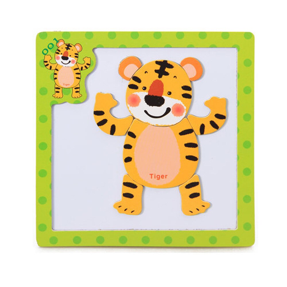 Kids Baby Wooden Wood Animal Cognition Puzzle Numbers Learning Educational Toy Cognition Puzzle Numbers education baby toys: K