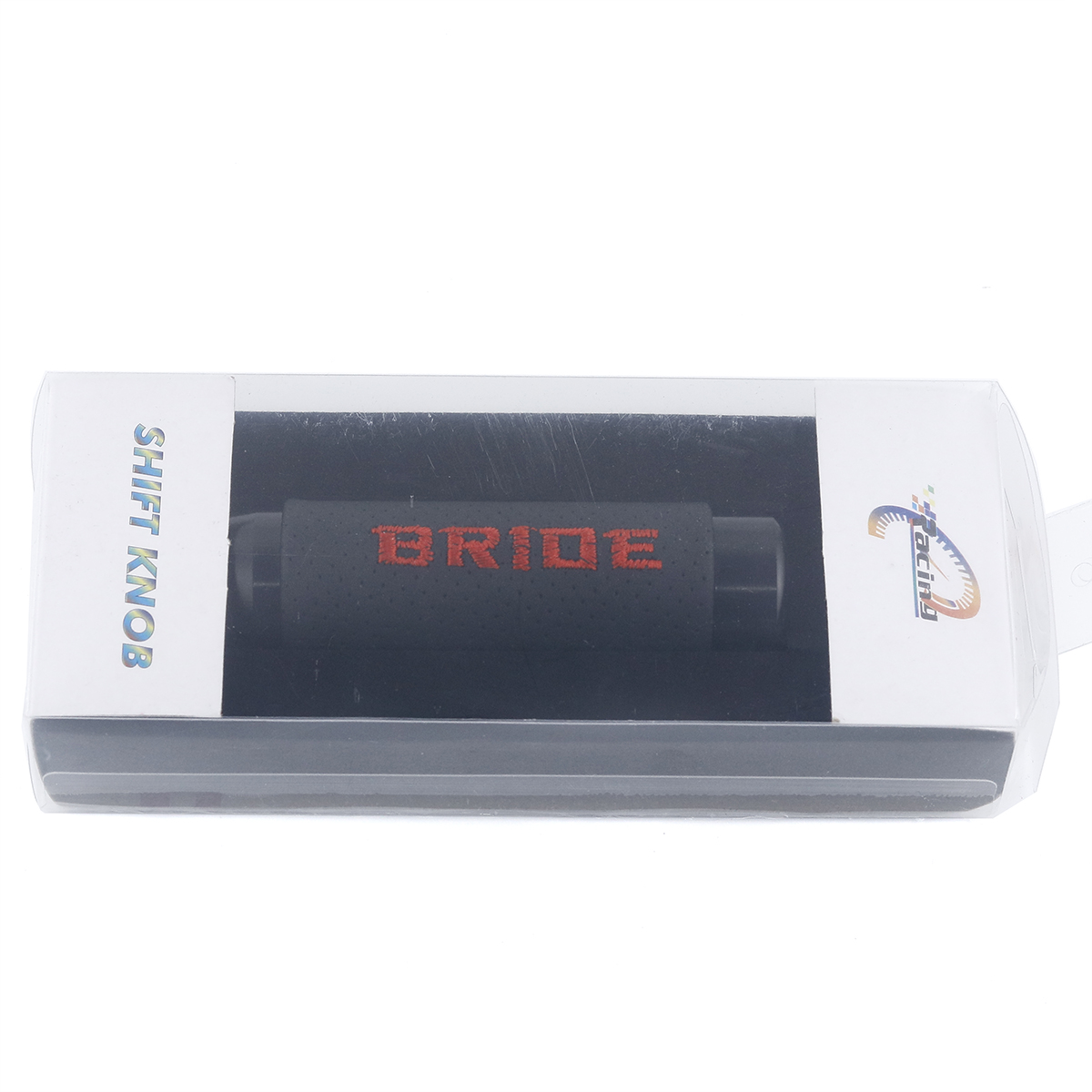 13cm BRIDE Aluminum+Leather Gear Shift Knob Shifter Lever Head for