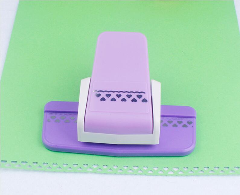 Punch scrapbooking handmade edge device DIY paper cutter craft Handmade fancy border punch S flower embossing: shilianxin