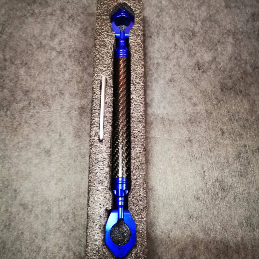 22MM Motorcycle Handlebar Balance Bar Mobile phone navigation bracket for Honda CBF600 CBF1000 CB1100 CB1300 CB190R: Blue