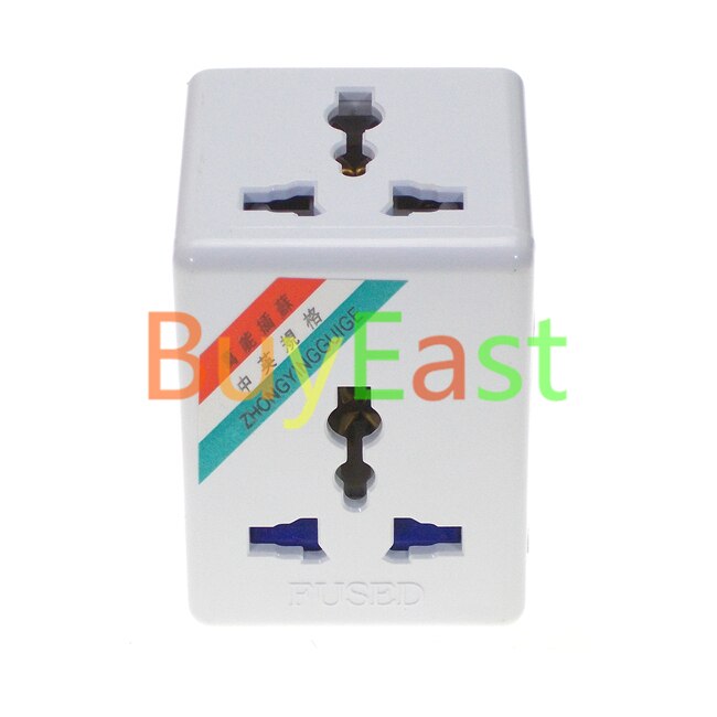 Big South Africa Electrical Adapter Type M 8.7mm 3 Way Multi Outlet 15A Fused
