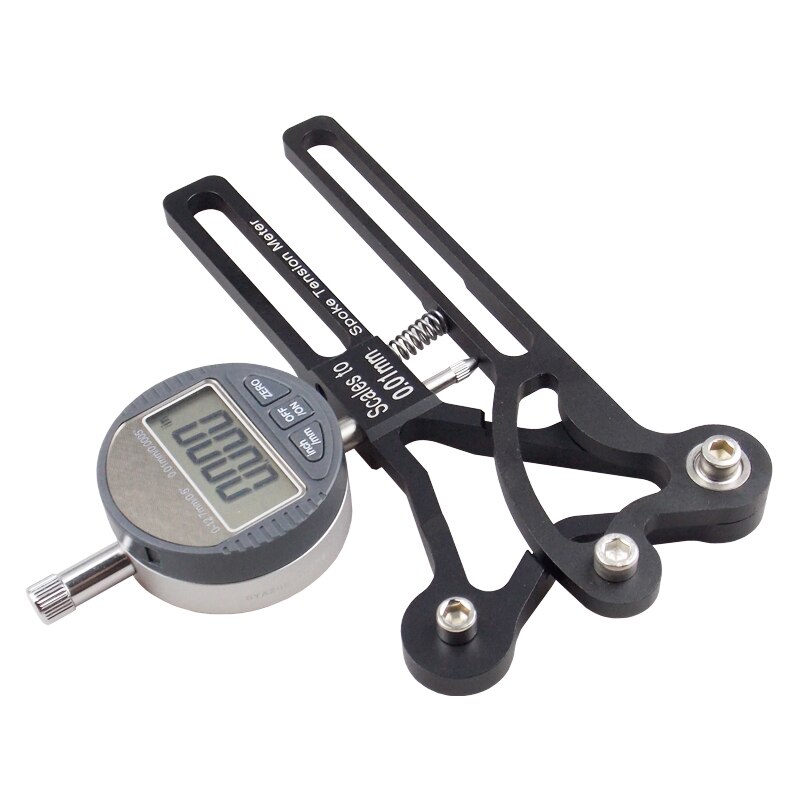 La Tensione dei raggi tester Digitale Bilancia 0.01 millimetri bicicletta Indicatore metro Tensiometro Raggi per Biciclette Ruota di Tensione Strumento