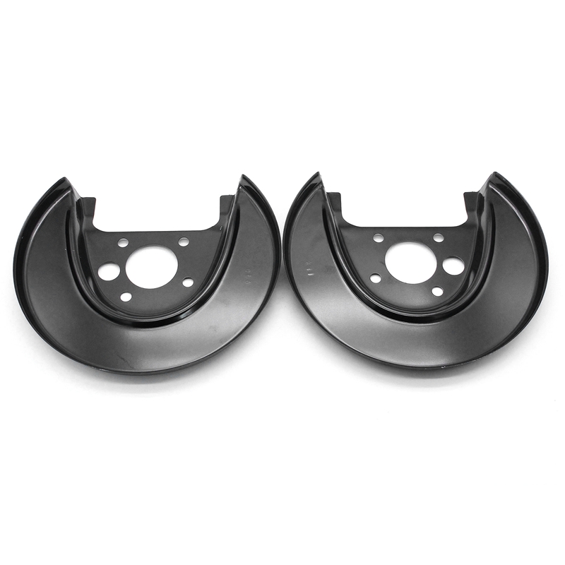 2X Car Rear Brake Disc Dust Shield Splash Guard Covers for Golf MK4 Bora A3 Brake Disc Dust Guard Cover Trim