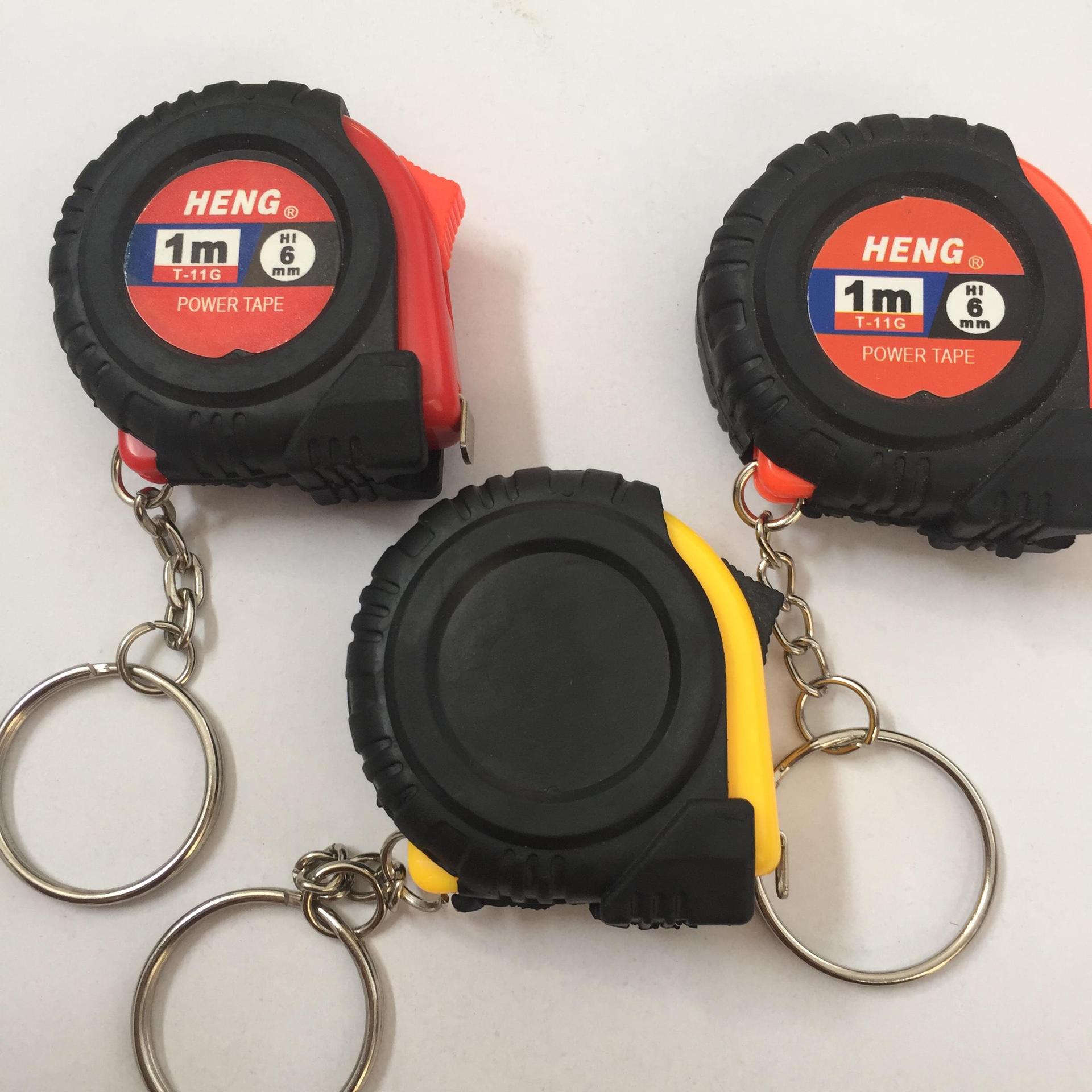 1 Unidad 1 m/3 ft regla fácil retráctil regla de tracción portátil KeychainTape medida herramienta de medida herramientas de calibrado cinta métrica