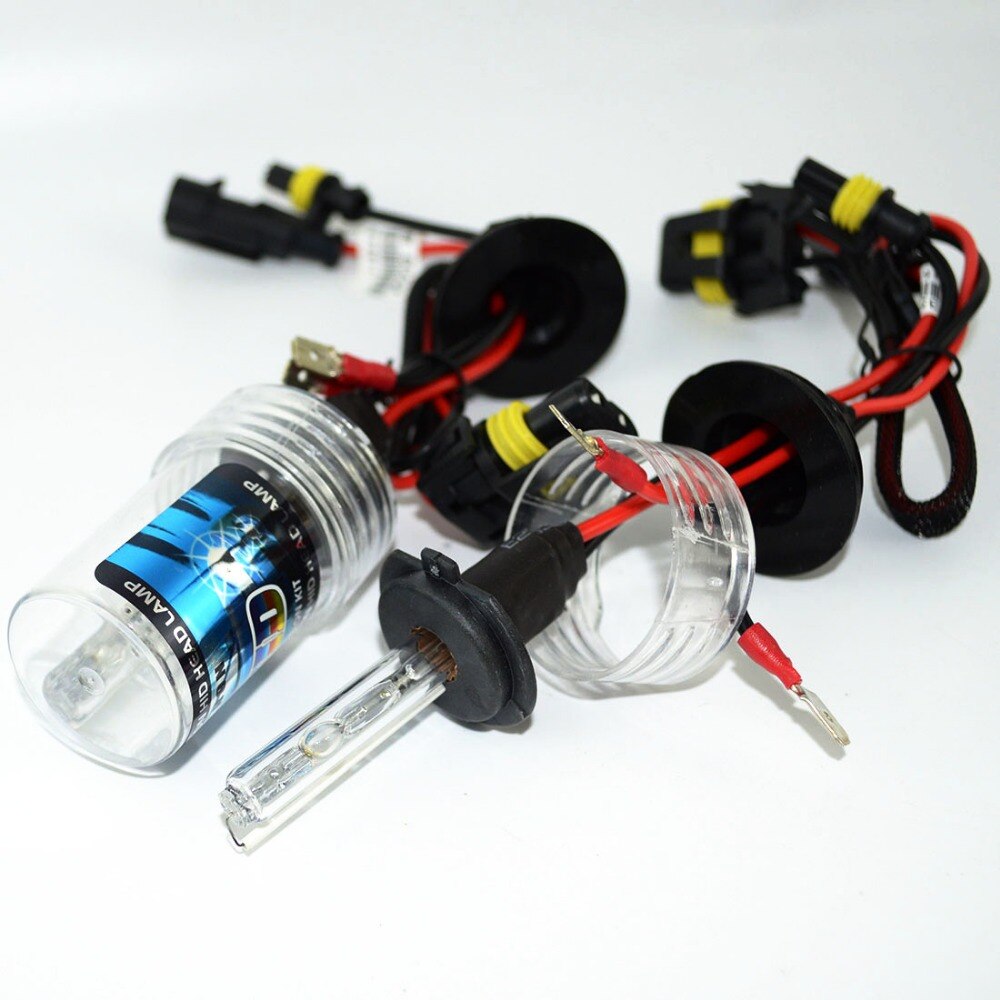 Safego 35W solo haz de Xenón hid lámparas de bombillas de las luces del coche h1 h3 h4 h7 H8 H9 h11 9005 9006 HB3 HB4 4300K 6000K 8000K