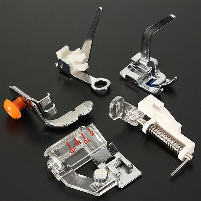 32/52/62/72 pcs Sewing Machine Supplies Presser Foot Feet for Sewing Machines Feet Kit Set With Box For Brother Singer Janome