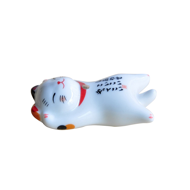 Lucky Cat Eetstokjes Houder Japanse Keramische Eetstokjes Zorg Keramische Lucky Cat Home Hotel Keramiek Leuke