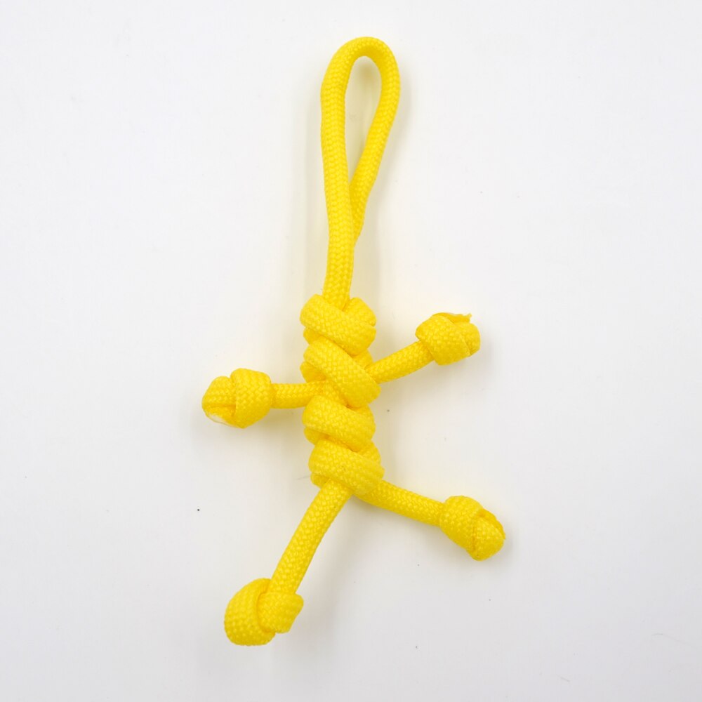 Paracord Buddy Keychain Ultra Portable Novelty Handmade Carabiner Accessories 550 Parachute Cord for Scooters Cars Key Holder: No.19 Yellow