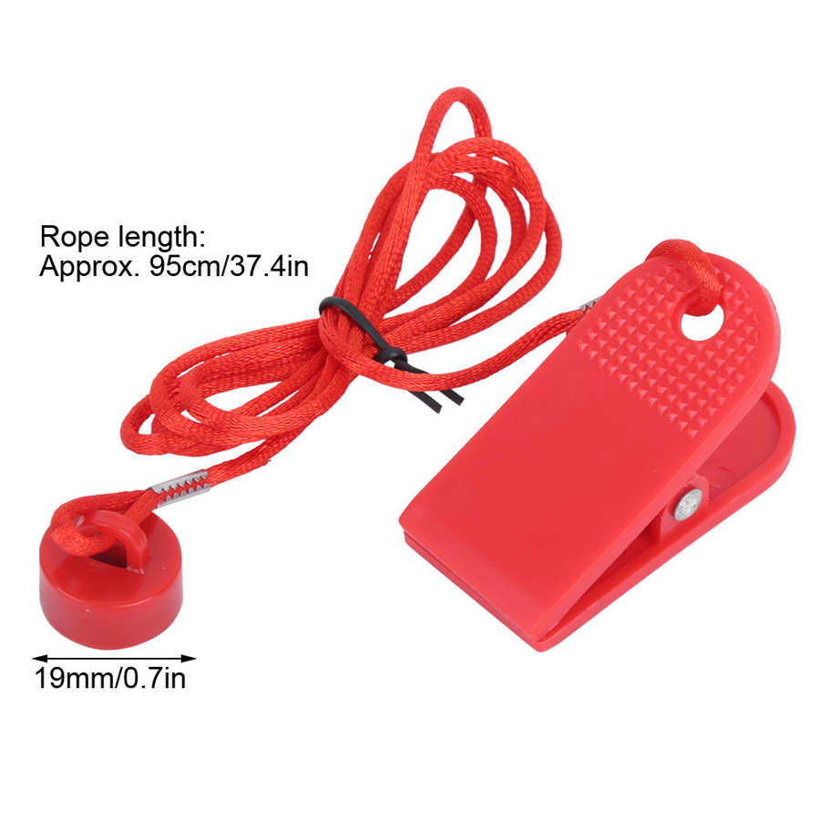2 uds., máquina de correr, llave de seguridad, cinta de correr, interruptor de seguridad magnético, bloqueo, accesorio de la máquina para correr Universal: Azul