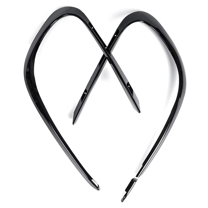 Auto Vorderen Stoßfänger Seite Nebel Licht Splitter Spoiler für Mercedes BENZ CLA Klasse W117 C117 CLA45 CLA200 CLA220 AMG