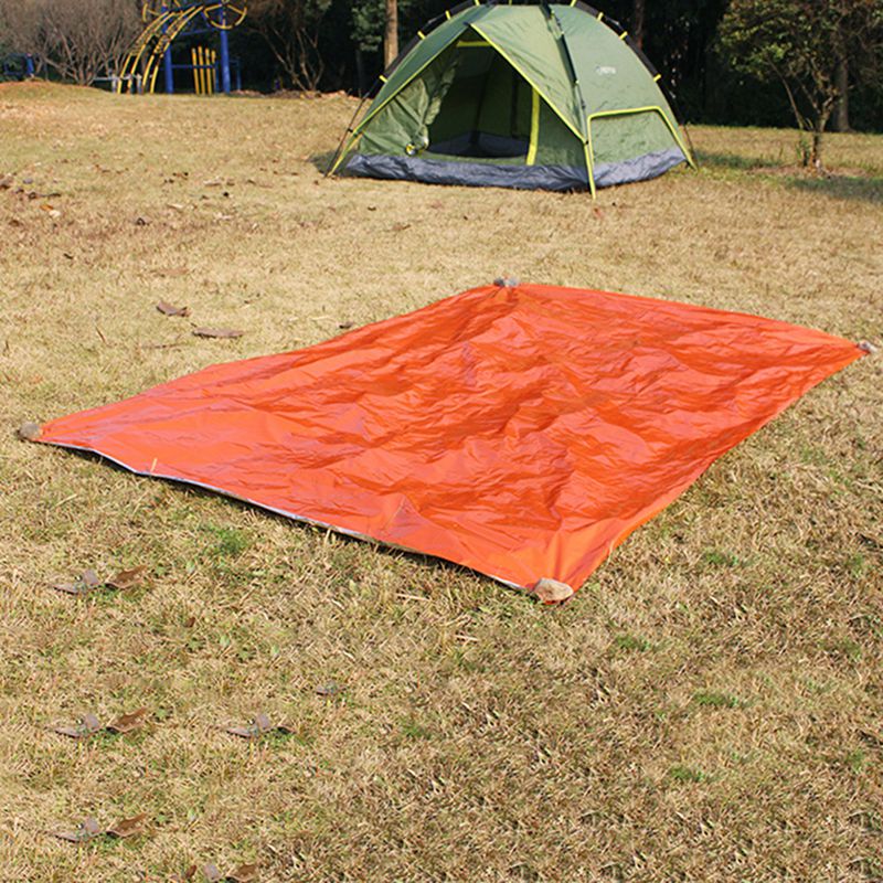 Outdoor Emergency Thermische Deken Ultra-Dunne Zonnescherm Herbruikbare Draagbare Picknick Mat Ehbo-kit Kamp Warm Warmte Droog