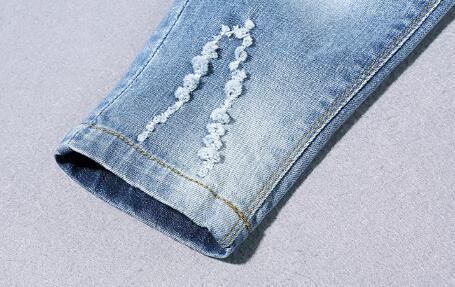 Pantalones vaqueros informales con agujeros para niños, ropa de primavera y otoño, 5, 7, 9, 11, 13, 14 años,