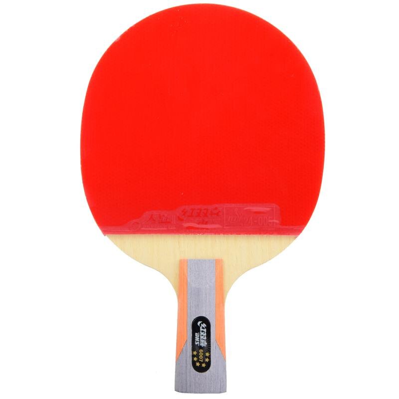 Original Dhs 6003 6007 (6 Star) Fl Long Handle Table Tennis Racket With Case Racket Sports Indoor Sports Pimples Out: 6007CS