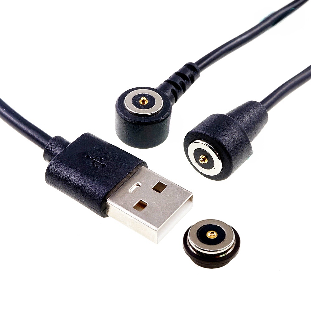 1 Piece Hight Current Pogo Pin Magnetic Connector Spring-Loaded Power Charge Waterproof IPX7 Contact Pad 3A 12V 8.5MM