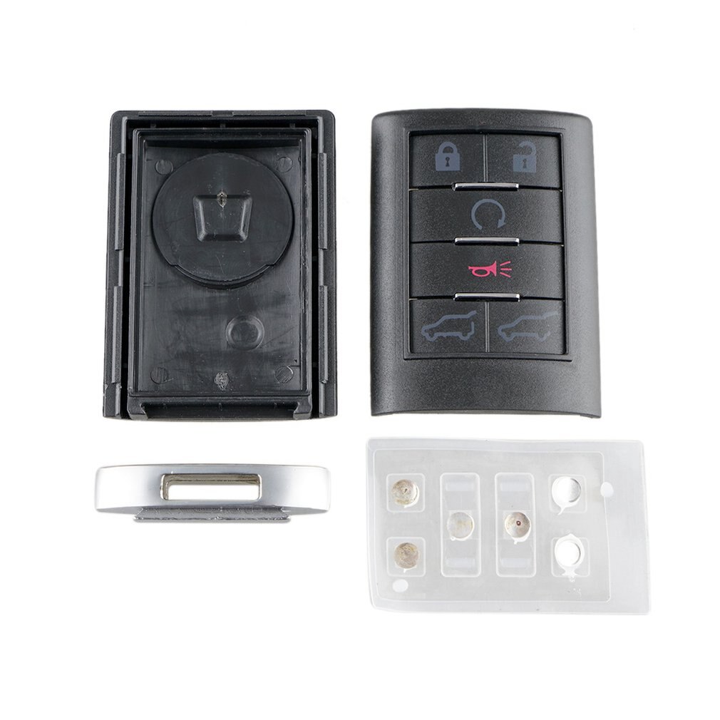 Mini Remote Key Case Vervanging Voor Cadillac Escalade Esv Sleutelhanger Remote Shell Case