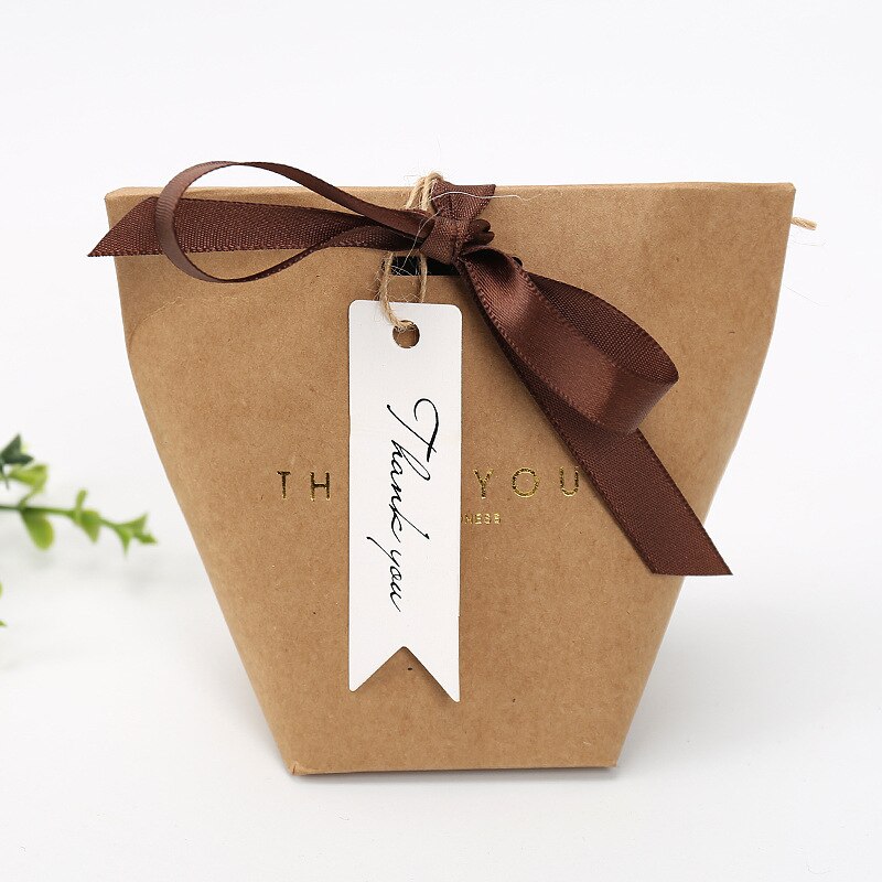 Etiquetas de embalaje para manualidades, etiquetas colgantes hechas a mano de 7x2cm, tarjetas de papel Kraft, etiquetas de de agradecimiento para embalaje de , 50/100 piezas