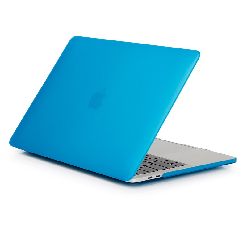 Coque de protection pour Macbook Pro 13 avec barre tactile, coque A1706, A1989, A2159, A2289, A2251, A1708: Water Blue