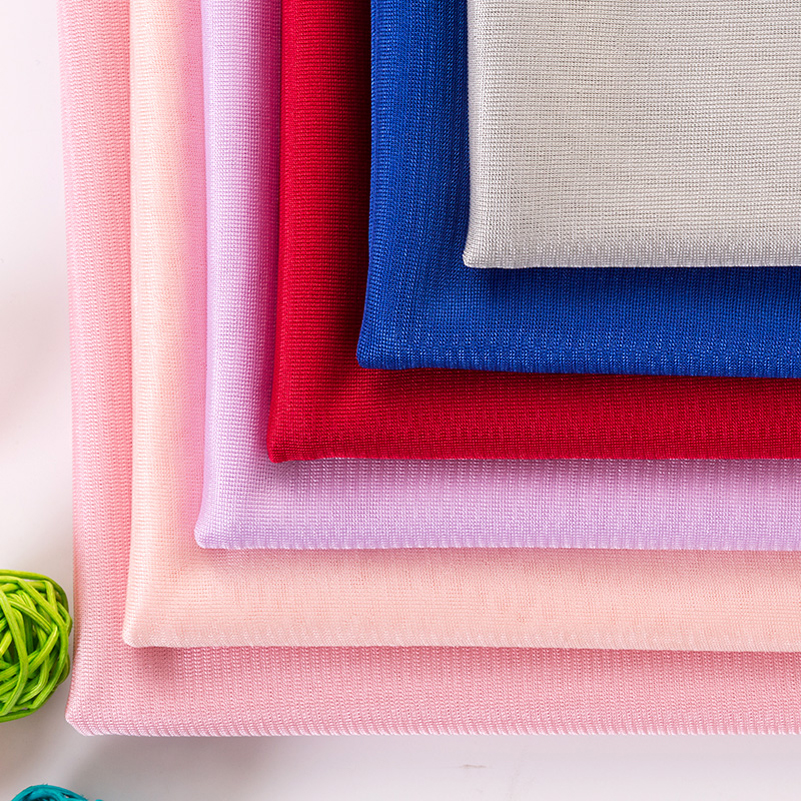 Tissu de doublure de jupe élastique pour la couture de vêtements, micro perméable, fin et doux, été, mètres